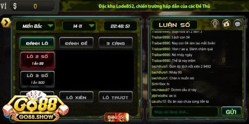 lô đề 1 ăn 99 Go88