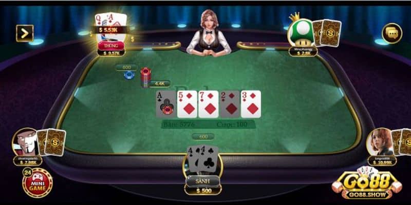 Tìm hiểu về game Poker Go88 những thông tin tổng quan