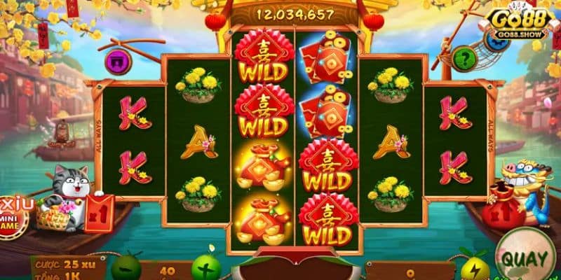 Khám phá game sắc xuân chợ tết Go88 mới mẻ, thú vị