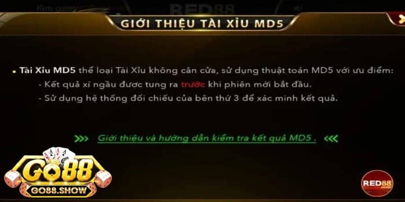 tài xỉu md5 Go88 