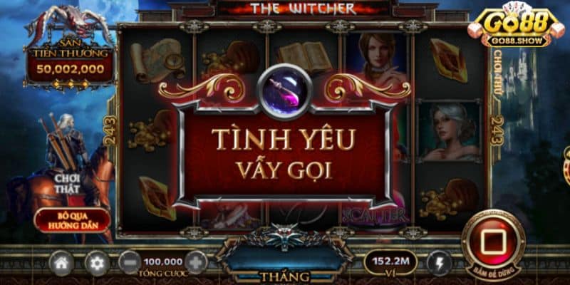 Giới thiệu sơ lược về game slot The Witcher Go88